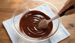 Bolo de chocolate molhadinho – Passo 2