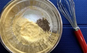 Bolo de fubá com Maizena e erva-doce – Passo 3 (original)