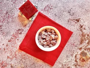 Bolo de fubá com goiabada – Passo 7 (original)