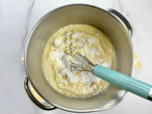 Bolo de fubá com leite de coco – Passo 5 (original)