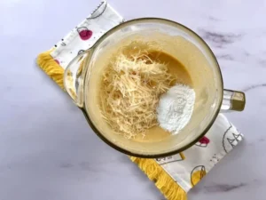 Bolo de fubá com queijo ralado – Passo 4 (original)