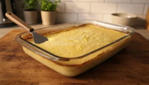 Bolo de fubá cremoso fácil – Passo 5