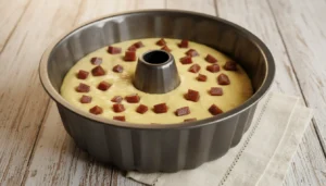 Bolo de milho com goiabada – Passo 5