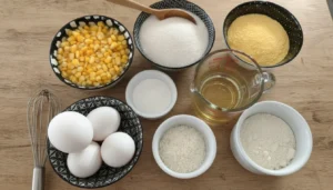 Bolo de milho cremoso fácil – Passo 1