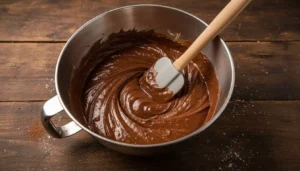 Bolo gelado de chocolate simples – Passo 3