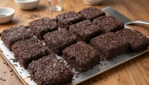 Bolo gelado de chocolate simples – Passo 8