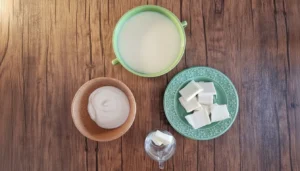 Brigadeiro branco – Passo 1