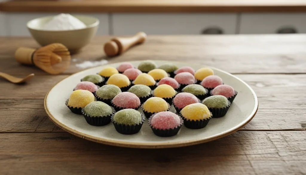 Brigadeiro colorido com corante e leite Ninho – Destaque