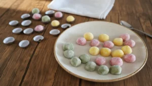 Brigadeiro colorido com corante e leite Ninho – Passo 8