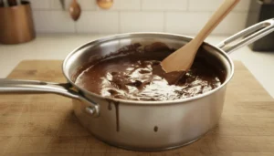 Brigadeiro com creme de leite – Passo 4