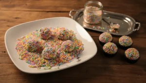 Brigadeiro com granulado colorido – Passo 6