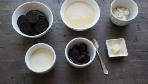 Brigadeiro de Oreo – Passo 1