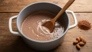 Brigadeiro de panela sem manteiga – Passo 3