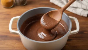 Brigadeiro de panela sem manteiga – Passo 4