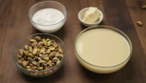 Brigadeiro de pistache – Passo 1