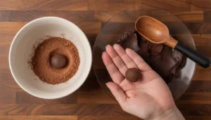 Brigadeiro de whey – Passo 8