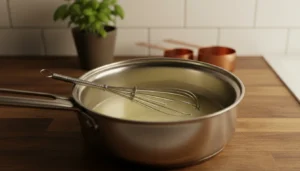 Brigadeiro sem leite condensado com leite em pó – Passo 3