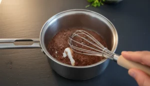 Brigadeiro sem leite condensado – Passo 2