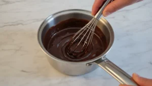 Brigadeiro sem leite condensado – Passo 4