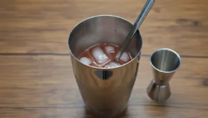 Caipirinha de morango simples – Passo 4