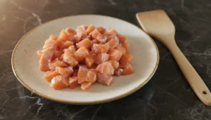 Ceviche de salmão – Passo 2