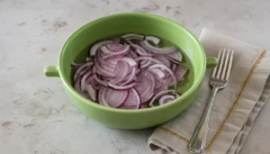 Ceviche de salmão – Passo 4