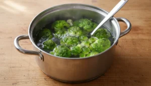 Conchiglione recheado de brócolis e queijo – Passo 2