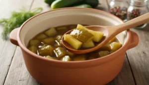 Doce de mamão verde em pedaços cristalizado – Passo 11