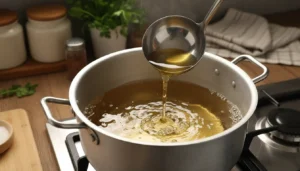 Doce de mamão verde em pedaços cristalizado – Passo 8