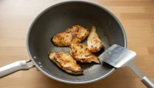 Frango com cebola caramelizada – Passo 6