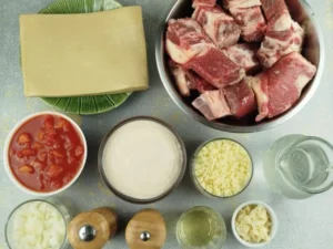 Lasanha de costela – Passo 1 (original)