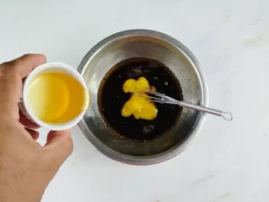 Molho agridoce para salada – Passo 3 (original)