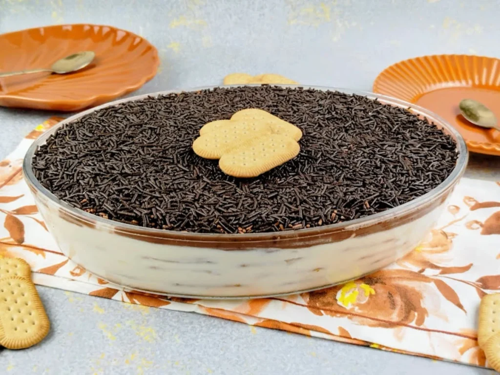 Pavê de nata com bolacha – Destaque (original)